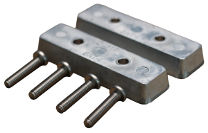 BENNETT ZINC TRIM TAB ANODES (2) CAMP COMPANY