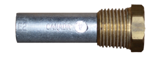 E-0H PENCIL ZINC/PLUG-3/8" x 1-5/8"